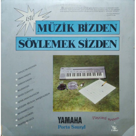 Selami Şahin: Müzik Bizden Söylemek Sizden / Plak