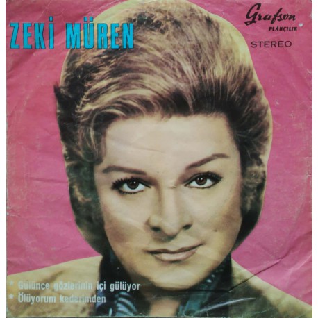 Zeki Müren: Gülünce Gözlerinin İçi Gülüyor & Ölüyorum Kederimden / Kapak