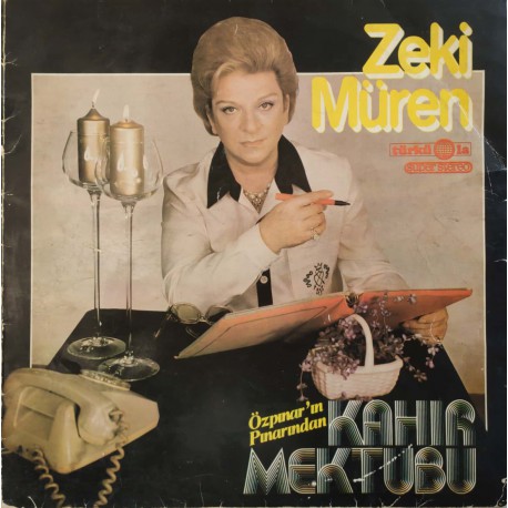 Zeki Müren: Kahır Mektubu (Türk Dönem Baskı) / Plak