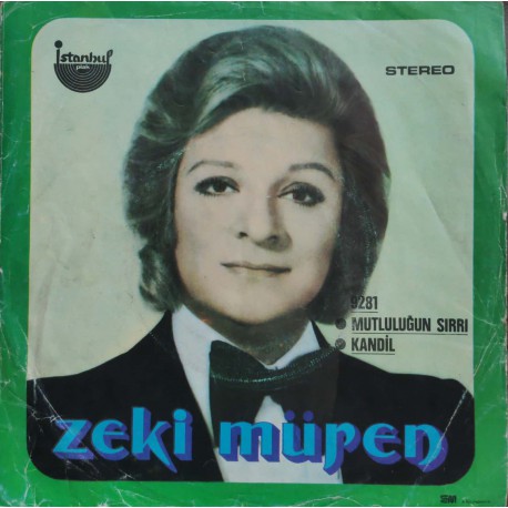 Zeki Müren: Mutluluğun Sırrı & Kandil / Plak