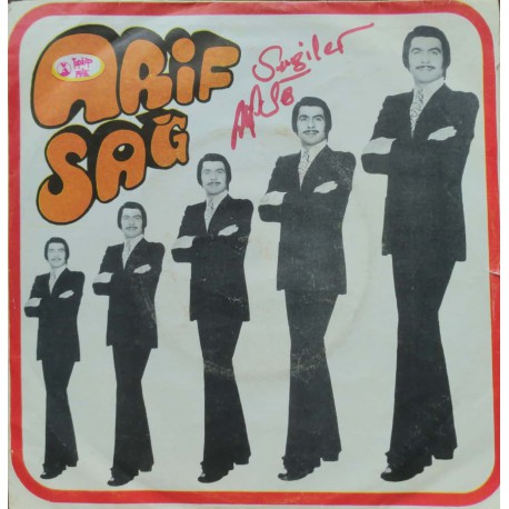 Arif Sağ: Ayrılık Günleri & Çileli Başım (İmzalı) / Plak