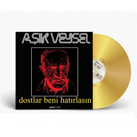 Aşık Veysel: Dostlar Beni Hatırlasın (Gold Vinyl) / Plak